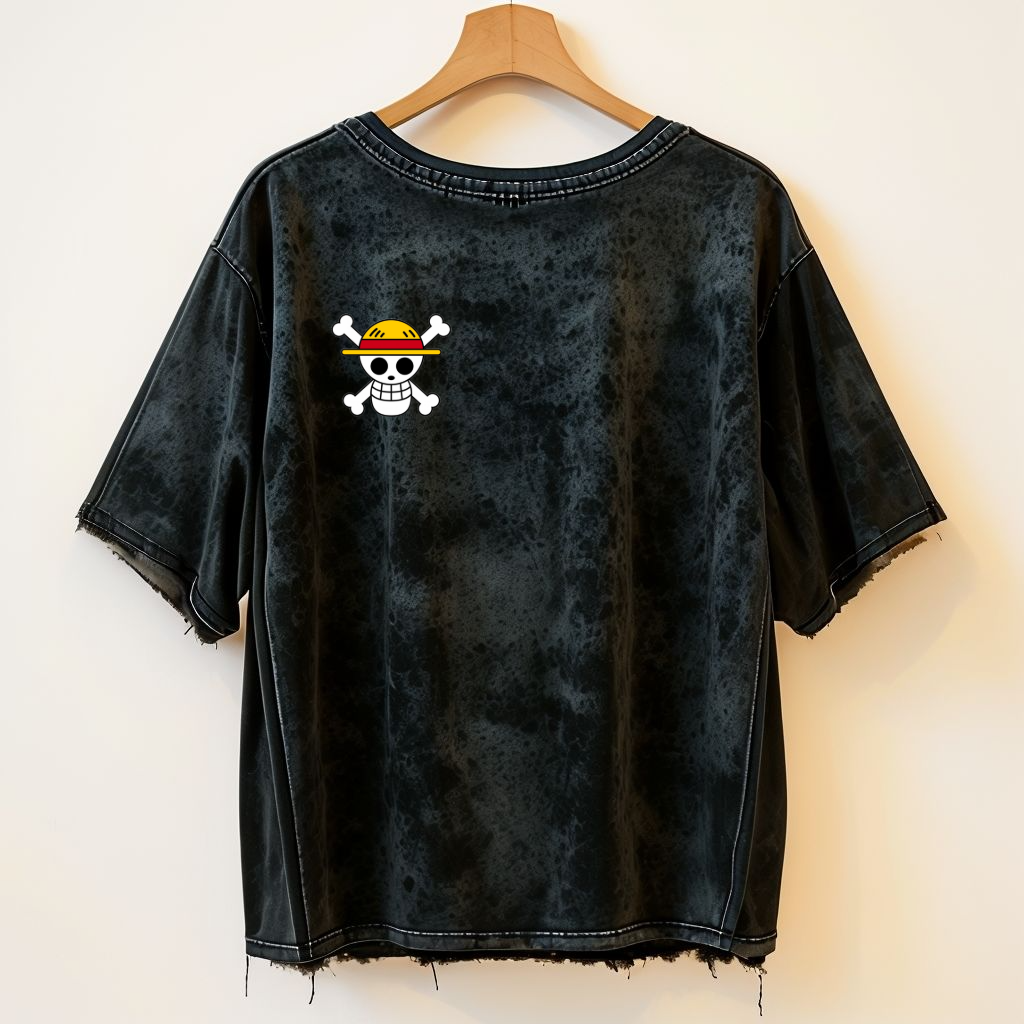 luffy gear 5 oversized t shirt